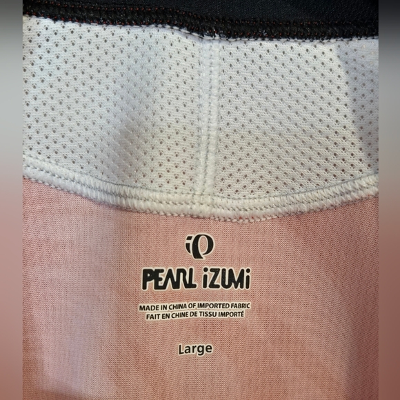 Pearl Izumi Red and White Cycling Jersey - Picture 4 of 5